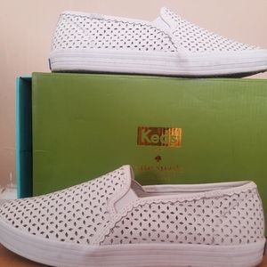 Keds x Kate Spade slip ons.